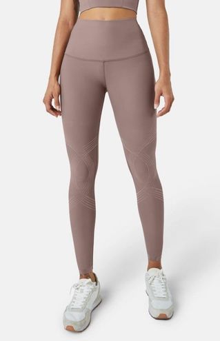 NWT Fanka Body Sculpt Leggings (Reversible) Raw Umber Size Small