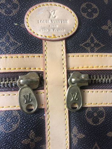 Louis Vuitton Vintage 1970 Weekender Travel Bag Brown - $2500