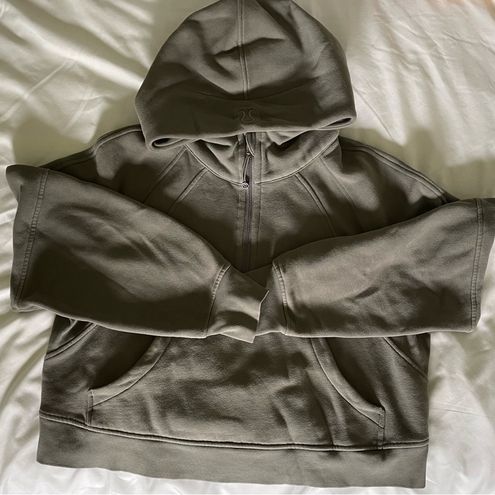 Lululemon Scuba Oversized Half-Zip Hoodie M/L Medium Olive Green - $125 -  From AlanaJ