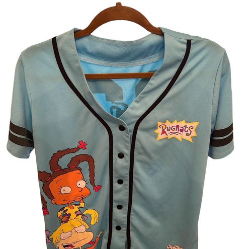 Rue21 Black Nickelodeon Graphic Baseball Jersey