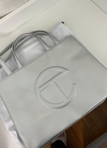 Telfar Medium Shopping Bag - Silver - $285 (36% Off Retail) - From Jessica