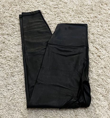 90 Degrees by Reflex 90 Degrees Faux Leather Leggings Size