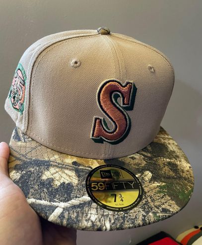 Rare San Diego Padres New Era 59FIFTY Fitted Baseball Hat Cap Size 7 3/4  MLB