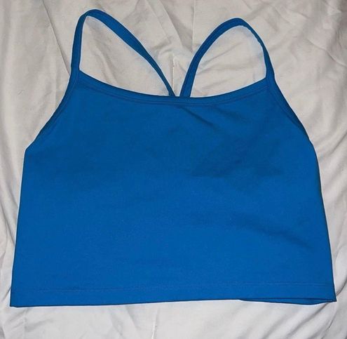 OFFLINE by Aerie Blue Sports Bra Size XL - 60% off