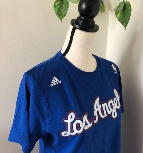 Adidas LA Clippers t-shirt Size M 19.5 inch pit 2 pit Very good