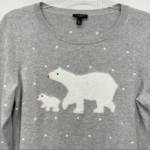 Talbots polar clearance bear sweater