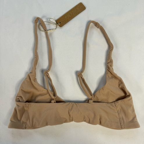 SKIMS NWT Size XXS Mica Nude Fits Everybody Skimpy Scoop Twist Bralette  Stretch - $31 New With Tags - From Cassandra