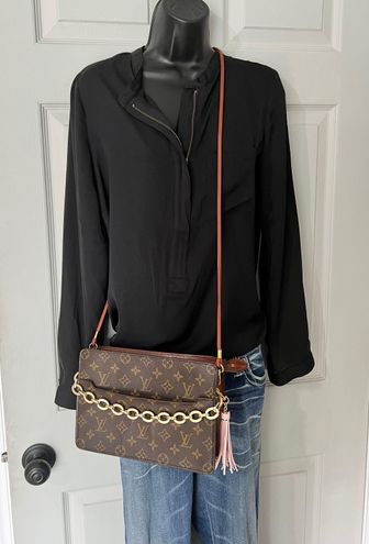 Louis Vuitton Monogram Homme Crossbody Brown - $425 - From Fancy