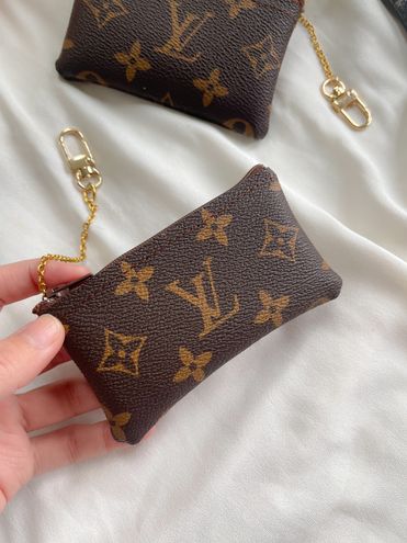 Upcycled LV coin purse - Repurposed Louis Vuitton - Louis Vuitton