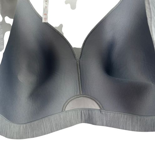 Cacique by LANE BRYANT Comfort Bliss No Wire Sports T-shirt Bra Gray 46DD  Size undefined - $28 - From Magnolia