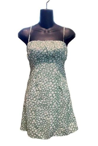 Tallie Mini Dress Green Floral