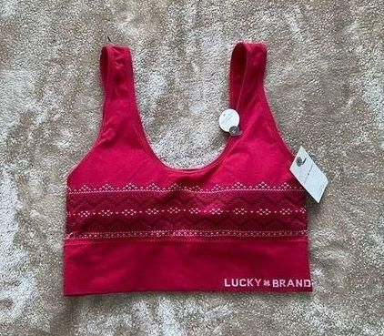 Lucky Brand, Intimates & Sleepwear, Lucky Brand Seamless Comfort Sports  Bra M