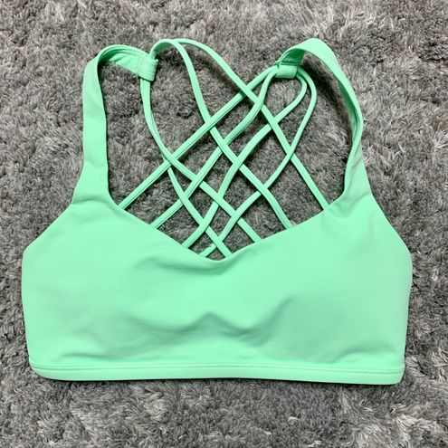 Lululemon NWOT Free To Be Wild Bra *Citra Lime Green - $90 - From Natalie