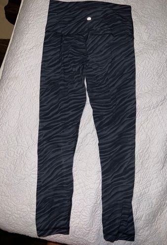 Lululemon Align High-Rise Crop 23 - Le Tigre Camo Deep Coal Multi