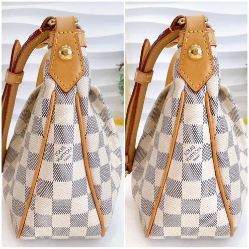 Louis Vuitton Discontinued Authentic LV Siracusa PM Damier Azur Crossbody  Bag - $1367 - From Uta