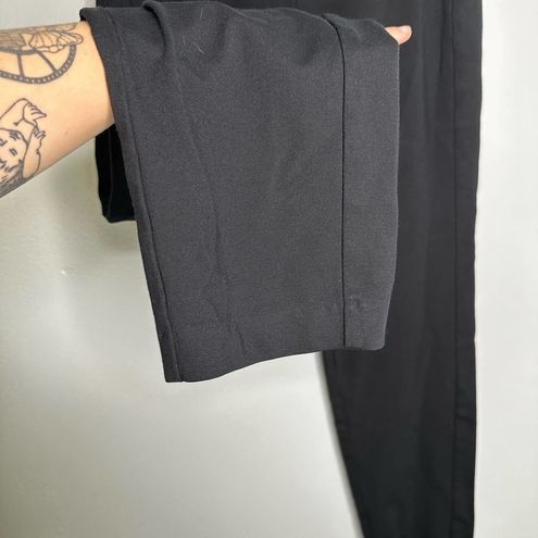 J.Jill Ponte Slim Leg Stretch Pull On Pants Black Size Medium Casual  Minimal - $40 - From Taylor