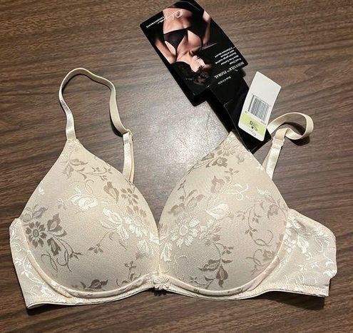 NWT Olga 36B Bodysilk Floral Front Close Wire Free Contour Bra #31033 Size  undefined - $35 New With Tags - From Jill