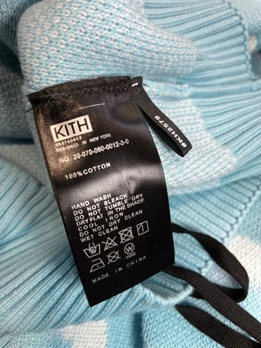 Kith x The Simpsons Cloud Intarsia Sweater, Light Blue