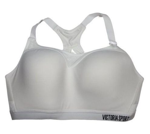 Victoria's Secret Victoria Sport White Racerback Bra Mesh Lined Padded  Sports Bra Womens 36D Size undefined - $30 - From Adeline