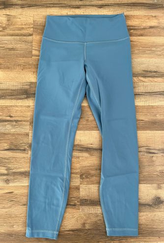 Lululemon Utility Blue Wunder Train Leggings 25” Size 8 - $41 (48