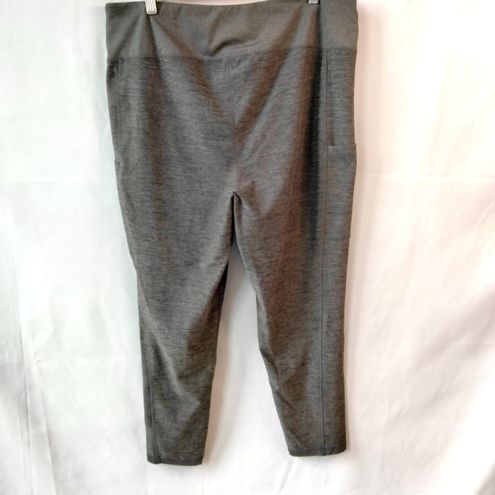 Sonoma XL Heather Gray Mid-Calf Capri Joggers Stretch Leggings with Pockets  - $19 - From Pamela