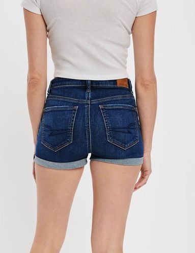 AE Ne(x)t Level Super High-Waisted Denim Short Short