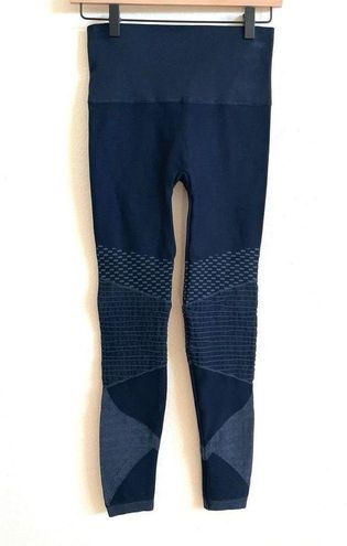 SPANX Seamless Leggings for Women Tummy Control, Indigo Sky, Small