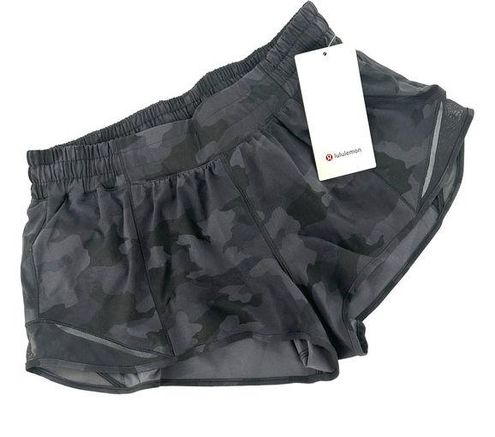 LULULEMON Hotty Hot low-rise mesh-paneled stretch recycled-Swift shorts -  2.5