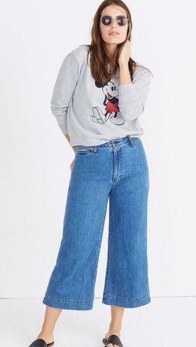 Madewell Emmett Wide-Leg Crop Jeans in Rosalie Wash 28 - $45 - From Natalee