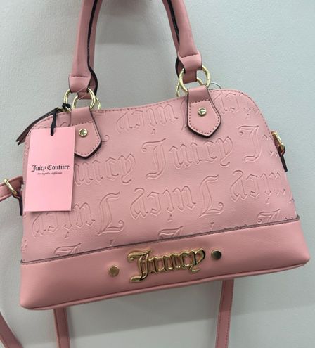 Juicy Couture Pink Big Bag Purse Crossbody straps and Shoulder Bag