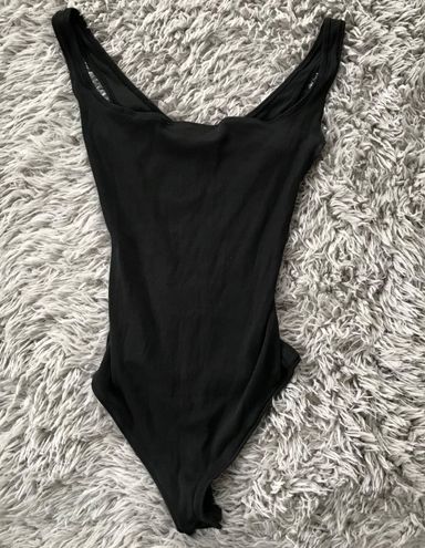SKIMS Cotton Rib Bodysuit in Soot S - $90 New With Tags - From Matilda