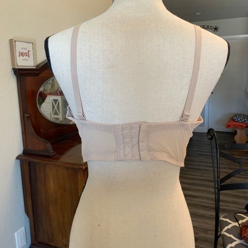 Maidenform Wireless Lace Longline Bra Tan Size 38 D - $20 (50