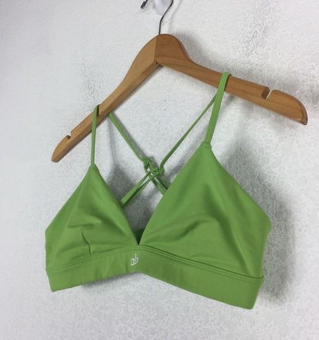 Alo Yoga Alo Splendor Bra in Green Apple Small ASO Kendall Jenner Hailey  Bieber - $55 - From Rory