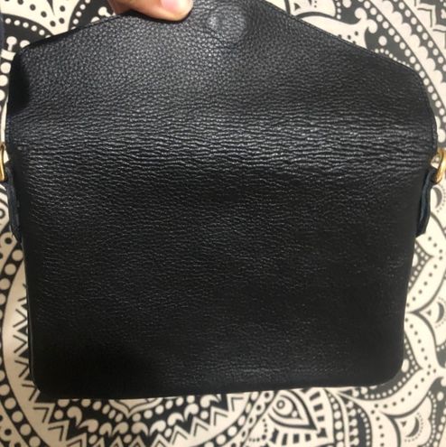 Louis Vuitton Upcycled Vintage Crossbody & Wristlet Black - $230