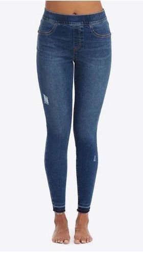 Spanx Distressed Skinny pull on Jeans #20203R size small - $33 - From Lauren