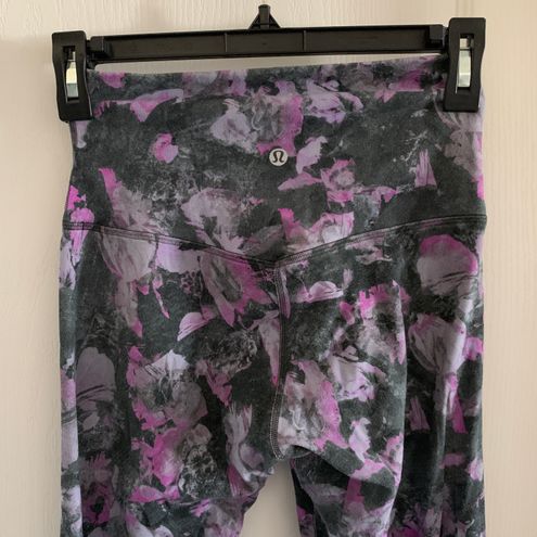 Lululemon Align Pant II 25 - Floral Illusion Ice Grey Multi