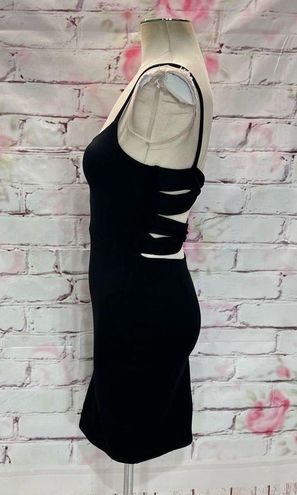 Fabletics Malindi Black Criss Cross Black Dress