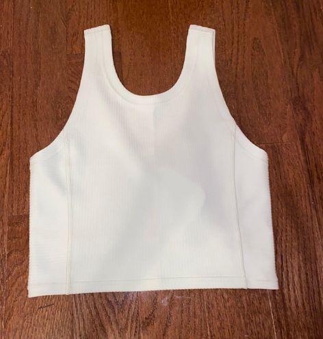 Lululemon + Ribbed Softstreme Cropped Tank Top