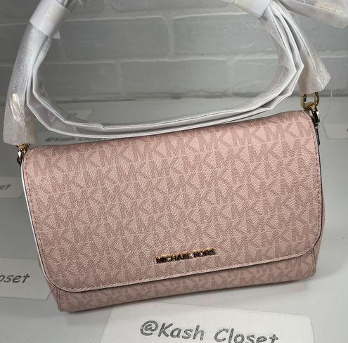 Michael Kors Bags | Michael Kors Jet Set Tote Bags | Color: Pink/White | Size: Os | Annamdel's Closet