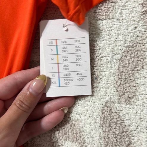 Target Auden Orange Bodysuit - $14 New With Tags - From Alexandra