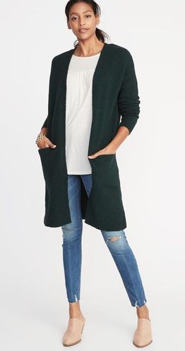 Old Navy Long Green Cardigan $22 (45% Retail) - From cat