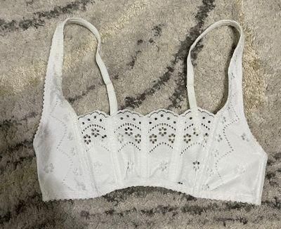 Savage X Fenty Bombshell Broderie Lace Bralett White - $36 (28% Off Retail)  - From Brooke