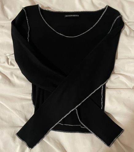 Brandy Melville Long Sleeve Black - $17 (39% Off Retail) - From Charleigh