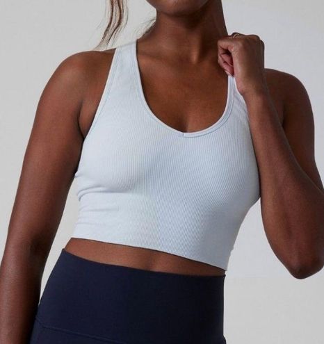 Aurora Seamless Crop Rib Tank, Athleta