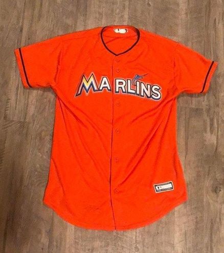 Majestic Miami Marlins Womens Road Baseball Jersey