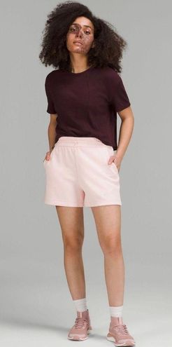 Lululemon Softstreme High Rise Short 4” Pink Size 6 - $65 (16% Off Retail)  - From Dakota