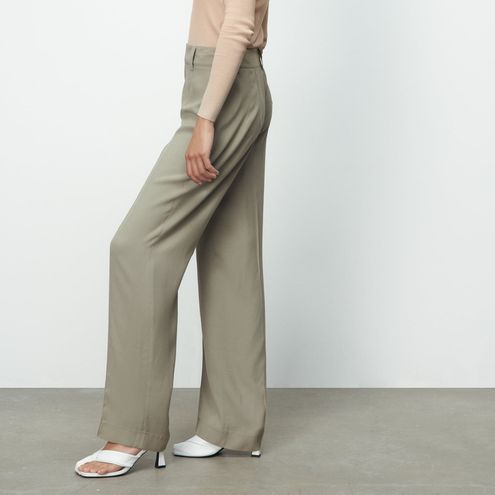 ZARA FRANÇOISE FULL LENGTH TROUSERS Size L - $69 - From Discount