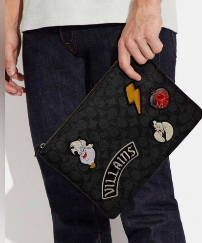 Coach X Disney Villains Large Pouch - $146 New With Tags - From