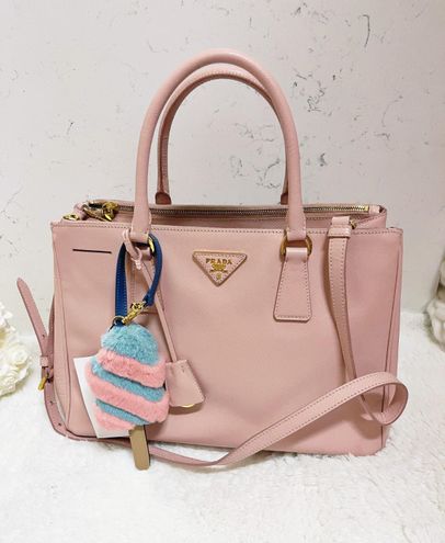 Prada Galleria Saffiano ORCHIDEA (Dusty Pink) Large Leather Double Zip Tote