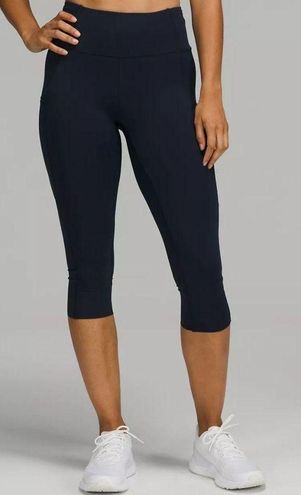 Lululemon Fast And Free High Rise Crop 19” Black Size 4 - $30 - From  genevieve